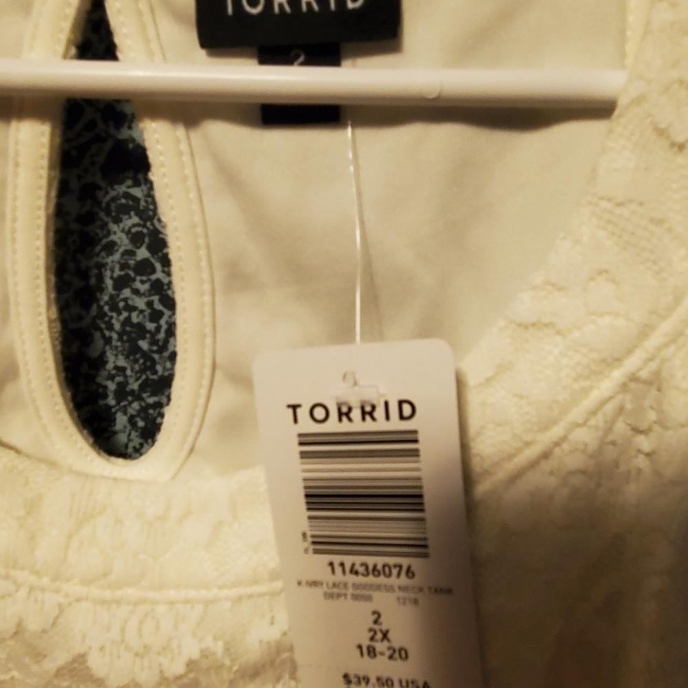 Torrid lace tank
